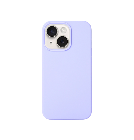 iPhone 13 | iPhone 13 - IMAK™ Pastel Silikone Cover - Lilla - DELUXECOVERS.DK