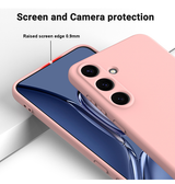 Samsung Galaxy S25 | Samsung Galaxy S25 - Deluxe™ Soft Touch Silikone Cover - Lyserød - DELUXECOVERS.DK