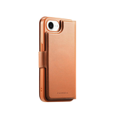 iPhone 17e / 16e | iPhone 17e / 16e - CaseNeo™ 2-i-1 MagSafe Læder Cover M. Kortholder - Brun - DELUXECOVERS.DK