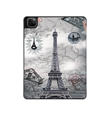 iPad Air 6 13" 2024 | iPad Air 13" (2024/2025) - DeLX™ Trifold ArtCover M. Stander - Noir - DELUXECOVERS.DK