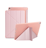 iPad Air 4/5 | iPad Air 4/5 (2020/2022) - Orgami Trifold Læder Cover M. Stander - Rose - DELUXECOVERS.DK