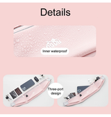 Universal Løbeudstyr | OUDU™ Sports Løbebælte / Mavebælte- Waterproof - Universal - Pink - DELUXECOVERS.DK