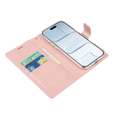 iPhone 17 Air - GOOSPERY® Læder Cover - Lyserød