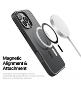 iPhone 16 Pro | iPhone 16 Pro - DUX DUCIS™ MagSafe Silikone Cover - Sort - DELUXECOVERS.DK