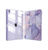 iPad Air 6 13" 2024 | iPad Air 13" (2024/2025/2026) - DeLX™ Marble Cover - Amethyst Glow - DELUXECOVERS.DK