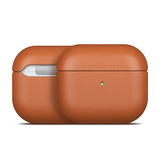 Airpods 3 | AirPods 3 | Ægte Læder Cover - Full-Grain - Brun - DELUXECOVERS.DK