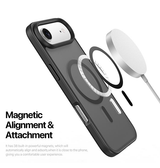 iPhone 17 Air | iPhone 17 Air - DUX DUCIS™ MagSafe Silikone Cover - Sort - DELUXECOVERS.DK
