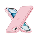iPhone 16e | iPhone 16e - Ballet™ Crystal Silikone Bagside Cover - Pink - DELUXECOVERS.DK
