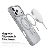 iPhone 17 Pro Max | iPhone 17 Pro Max - DUX DUCIS™ MagSafe Silikone Cover - Grå - DELUXECOVERS.DK