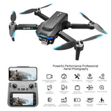 Drone | Professionel Drone V.2.0 - 4K Dual Kamera - Brushless - GPS - Sort - DELUXECOVERS.DK