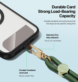 Tilbehør | DUX DUCIS™ Nylon Snor / Strop til Mobil & iPhone - Army grøn - DELUXECOVERS.DK