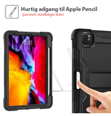 iPad Pro 11 (2024) | iPad Pro 11" (2024/2025) - ToughCase™ 360° Håndværker Cover - Sort - DELUXECOVERS.DK