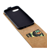 iPhone 16e | iPhone 16e - Diary Vertikal Læder FlipCover Etui - Sort - DELUXECOVERS.DK