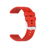 Samsung Galaxy Watch 3 (22mm) | Samsung Galaxy Watch 3 (45mm) - ACTIVE™ Velo Silikone Rem - Rød - DELUXECOVERS.DK