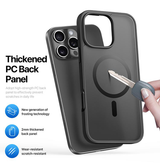 iPhone 17 Pro Max | iPhone 17 Pro Max - DUX DUCIS™ MagSafe Silikone Cover - Sort - DELUXECOVERS.DK