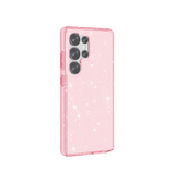Samsung Galaxy S25 Ultra | Samsung Galaxy S25 Ultra - DeLX™ Glitter Silikone Cover - Pink - DELUXECOVERS.DK