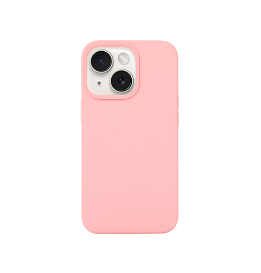 iPhone 13 | iPhone 13 - IMAK™ Pastel Silikone Cover - Blush Pink - DELUXECOVERS.DK