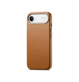 iPhone 17 Air - DeLX® Læder Cover - MagSafe Kompatibel - Brun