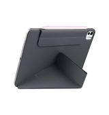 iPad Pro 11 (2024) | iPad Pro 11" (2024) - NOBLE™ Trifold Læder Cover M. Stander - Sort - DELUXECOVERS.DK