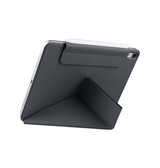 iPad 10.9" (2022) | iPad 11" (2025) / iPad 10.9" (2022) - NOBLE™ Trifold Læder Cover M. Stander - Sort - DELUXECOVERS.DK