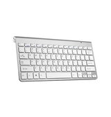 Tastatur | Tastatur & Mus - Trådløst Kombo - USB-A - Hvid - DELUXECOVERS.DK