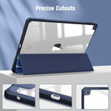 iPad 5 | iPad 5 - 9.7" - DeLX™ Marble Cover - Blå - DELUXECOVERS.DK