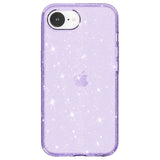 iPhone 17e / 16e | iPhone 17e / 16e - DeLX™ Glitter Silikone Cover - Lilla - DELUXECOVERS.DK