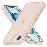 iPhone 17e / 16e | iPhone 17e / 16e - DeLX™ Glitter Silikone Cover - Guld - DELUXECOVERS.DK