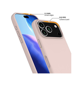 iPhone 17 Pro Max | iPhone 17 Pro Max - Deluxe™ Soft Touch Silikone Cover - MagSafe-kompatibel - Lyserød - DELUXECOVERS.DK