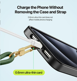 Tilbehør | DUX DUCIS™ Nylon Snor / Strop til Mobil & iPhone - Army grøn - DELUXECOVERS.DK