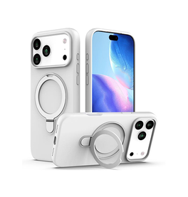 iPhone 17 Pro - DeLX™ MagSafe Silikone Cover  - Hvid
