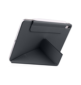 iPad Mini 6 | iPad Mini 6/7 (2021/2024) - NOBLE™ Trifold Læder Cover M. Stander - Sort - DELUXECOVERS.DK