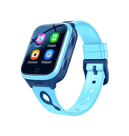 SmartWatch | Børneur m. GPS - SmartWatch til børn, sim kort, 4G - Blå - DELUXECOVERS.DK