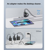 Vægoplader | <AAA>Samsung Watch - MagCold™ Trådløs Oplader & Vægoplader - 23W - Sort - DELUXECOVERS.DK