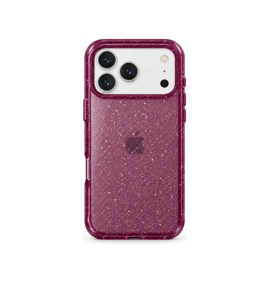 iPhone 18 Pro - DeLX™ Glitter Silikone Cover - Lilla