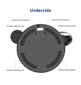 Ladestation / Trådløs oplader | DeLX™ | 3-i-1 MagSafe Ladestation til iPhone 12/13/14/15/16 - 23W - DELUXECOVERS.DK