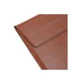Macbook Sleeve | MacBook Pro/Air 15" - Retro Diary Læder Sleeve - Vintage Brun - DELUXECOVERS.DK