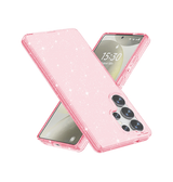 Samsung Galaxy S25 Ultra | Samsung Galaxy S25 Ultra - DeLX™ Glitter Silikone Cover - Pink - DELUXECOVERS.DK