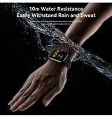 SmartWatch | Joyroom™ Aktivitetsur - Bluetooth 5.4 - Pulsmåling - SmartWatch - Sort - DELUXECOVERS.DK