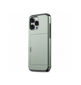 iPhone 16 Pro Max - Deluxe™ Håndværker Cover M. Kortholder - Army