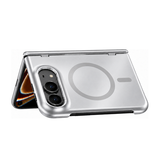 iPhoneDuo | iPhone Duo - DeLX™ MagSafe Cover M. Integreret HD-film - Sølv - DELUXECOVERS.DK