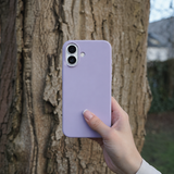iPhone 16 Plus | iPhone 16 Plus - DeLX™ Pastel Silikone Cover - Lilla - DELUXECOVERS.DK