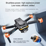 Drone | Professionel Drone V.2.0 - 4K Dual Kamera - Brushless - GPS - Sort - DELUXECOVERS.DK