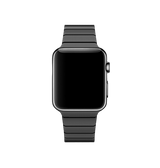 Apple Watch 38mm | Apple Watch (38/40/SE/41/42mm) - NX-Tech™ Raptor Stål Rem - Sort - DELUXECOVERS.DK