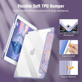 iPad Air 1 | iPad Air 1 (9.7") 2013 - DeLX™ Marble Cover - Lilla - DELUXECOVERS.DK