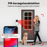 Dørklokke | NordView™ Smart Video-dørklokke med Trådløs Ringeklokke – Hvid - DELUXECOVERS.DK