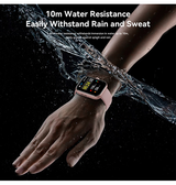 SmartWatch | Joyroom™ Aktivitetsur - Bluetooth 5.4 - Pulsmåling - SmartWatch - Pink - DELUXECOVERS.DK
