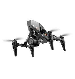 Drone | Fjernstyret Mini Drone - 4K UHD - Wifi - Sort - DELUXECOVERS.DK