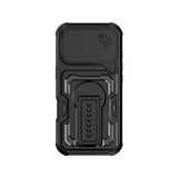 iPhone 18 Pro Max | iPhone 18 Pro Max - Cam-Slide Håndværker Cover - Sort - DELUXECOVERS.DK