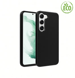 Samsung Galaxy S24 | Samsung Galaxy S24 - EcoCase™ 100% Plantebaseret Cover - Sort - DELUXECOVERS.DK